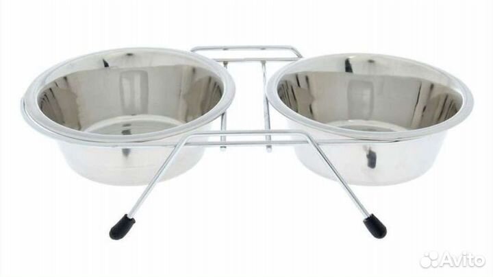 Подставка с мисками для домашних животных