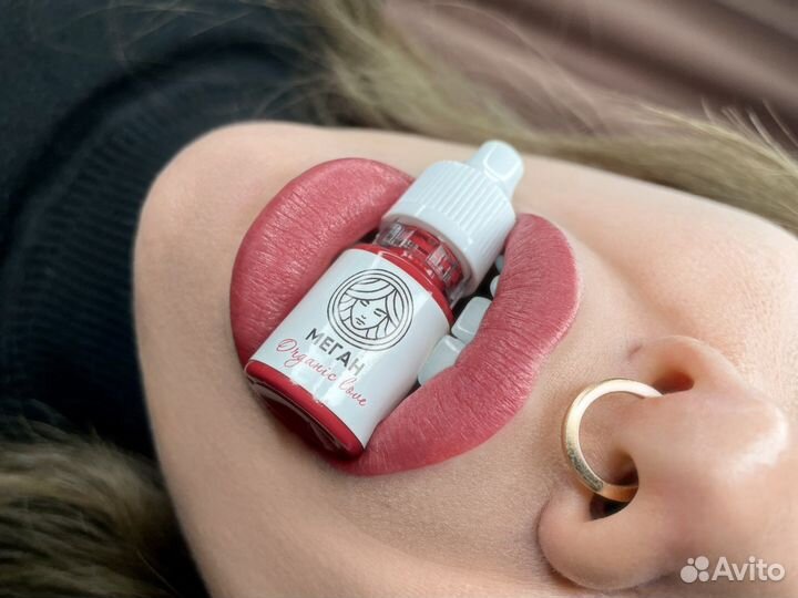 Перманент губы брови