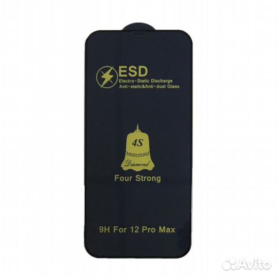 Защитное стекло ESD iPhone 12 Pro Max full
