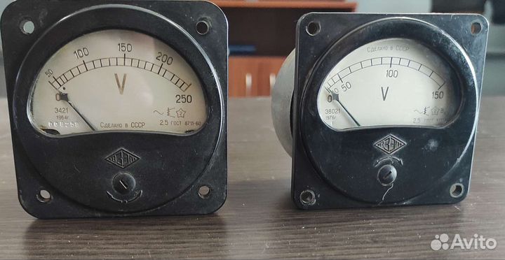 Вольтметры и амперметры