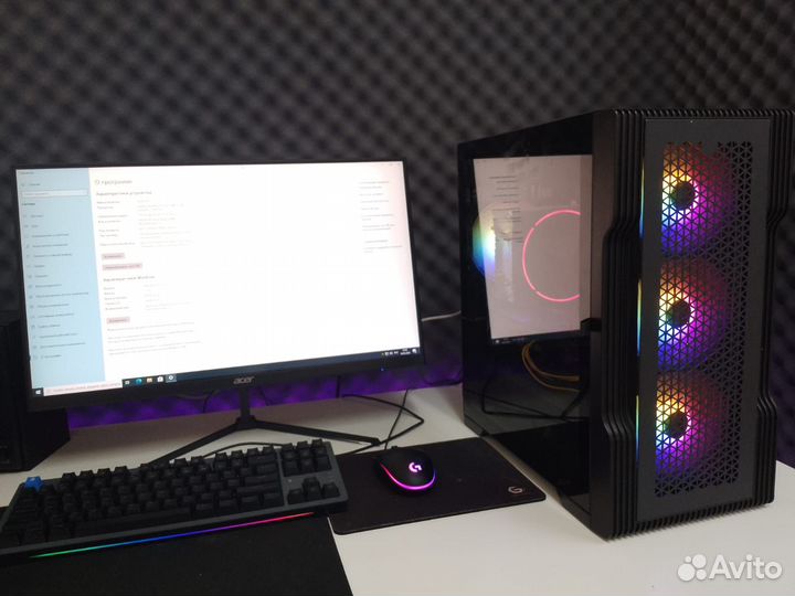 Топовый игровой пк xeon/1660 super/ 16gb ddr4