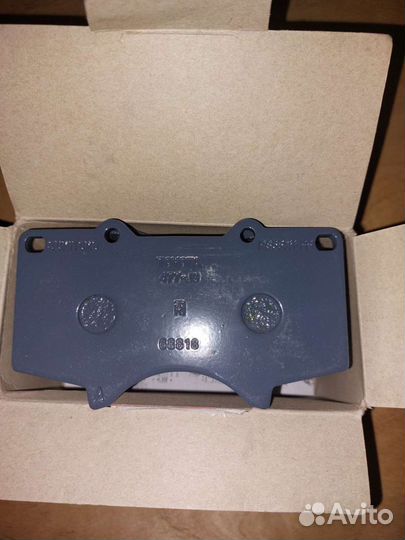 Колодки тормозные передние toyota 04465-60270