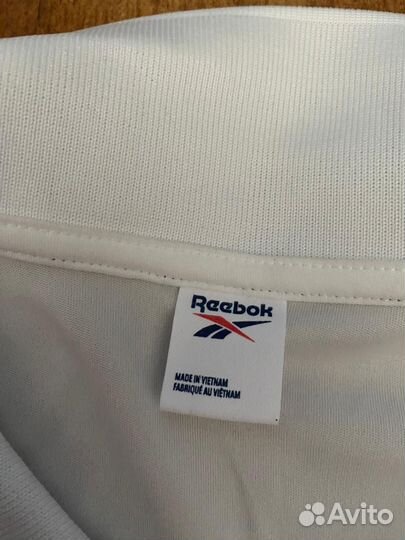 Толстовка лонгслив поло Reebok, размер XXL