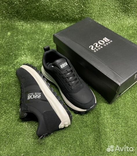 Кроссовки мужские Boss 40-45 осень(люкс)
