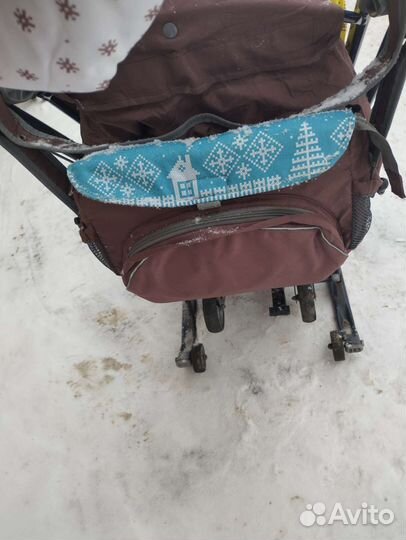 Детские санки коляска