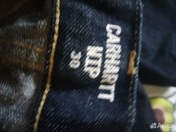 Джинсовые шорты carhartt wip