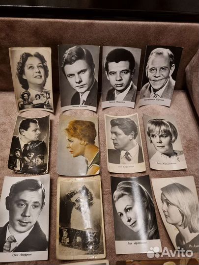 Открытка / открытое письмо актеры