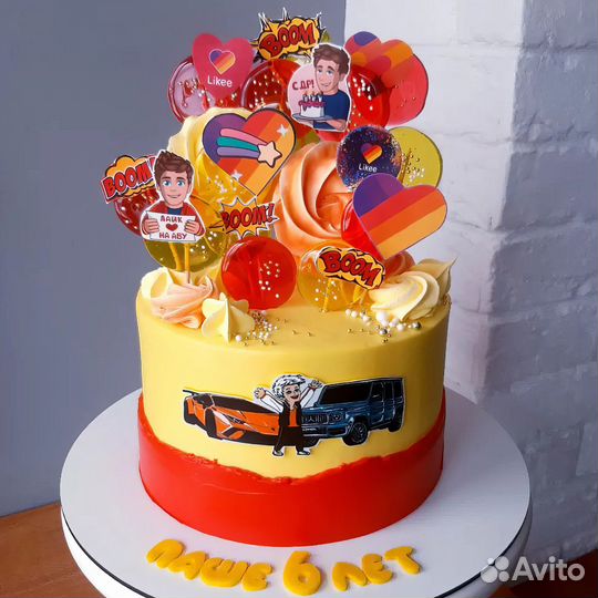 Торт на день рождения. Детские торты на заказ