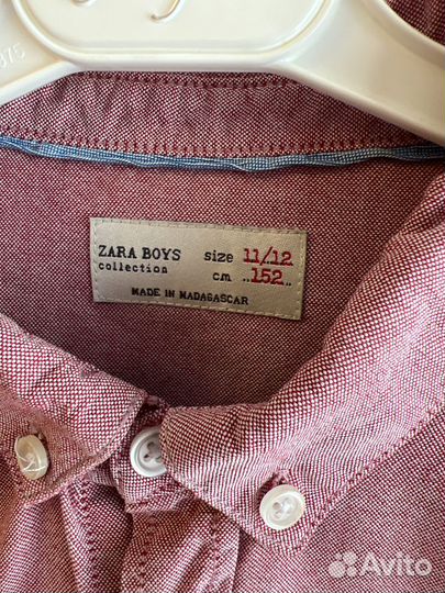 Рубашки Zara и HM р.152 (11-12 лет)