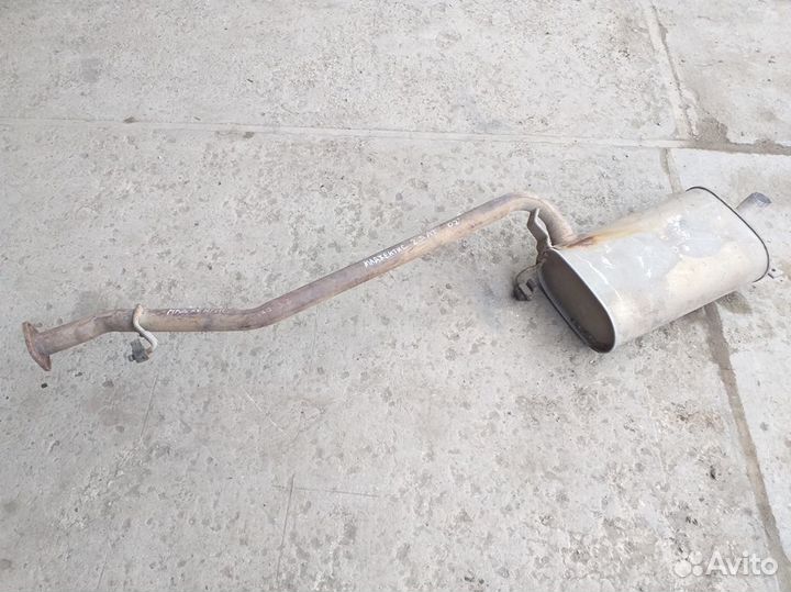 Глушитель задний Kia Magentis 2.5 2002 год