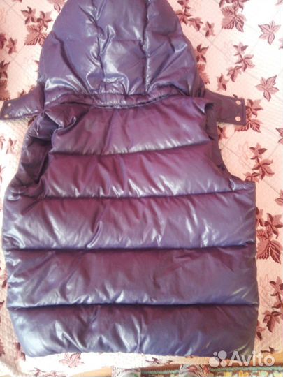 Жилет of Benetton утепленный, пальто р.134