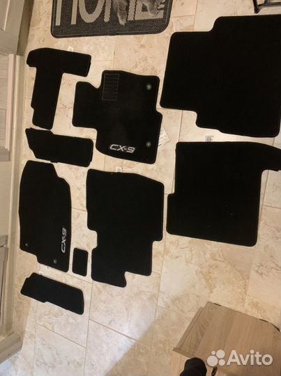 Коврики ворсовые на mazda cx 9