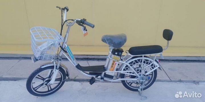 Велосипед электрический двухместный