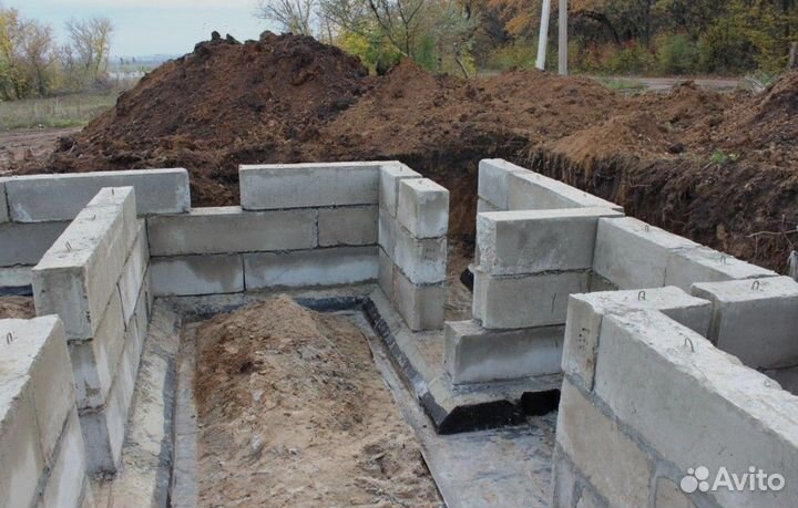 Фундаментные блоки 24.4.6 и др.размеры