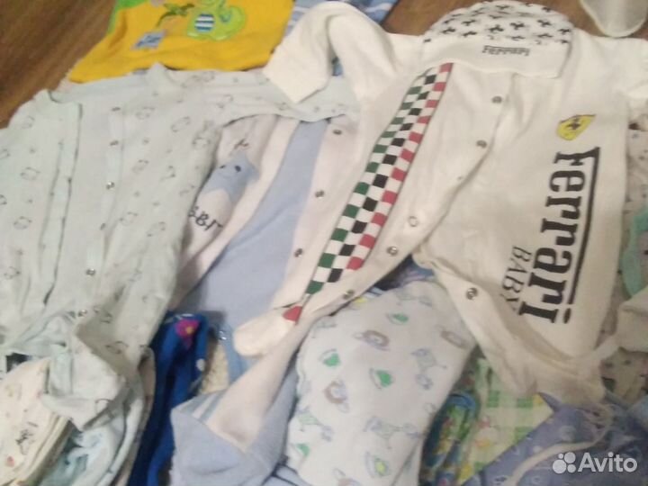 Вещи пакетом на мальчика от 0 до 1года