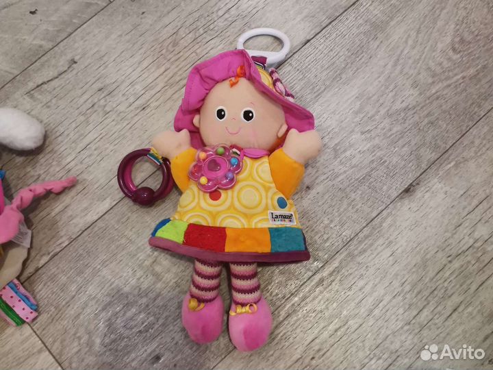 Развивающие игрушки мякиши пакетом для малышей