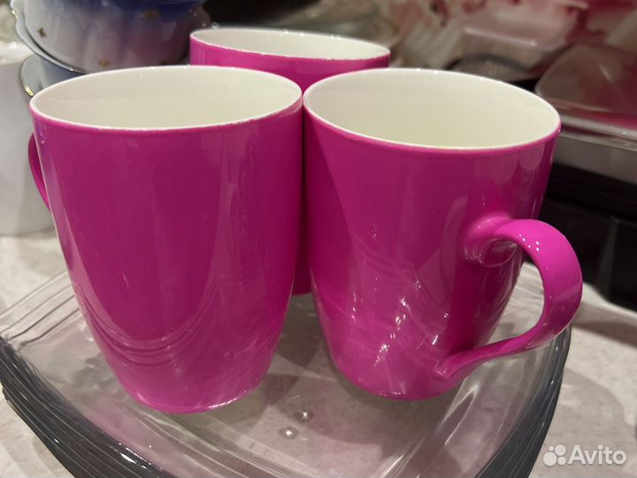 Кружки, бокалы, стаканы