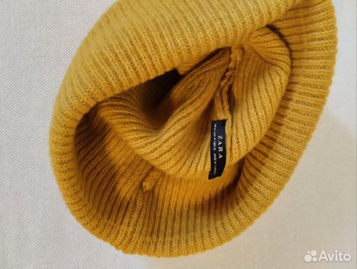 Шапка бини из шерсти