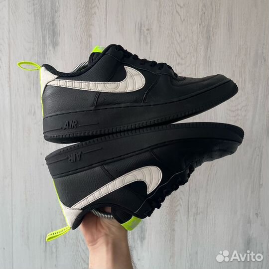 Nike Air Force 1 Pivot Point Black (46, оригинал)