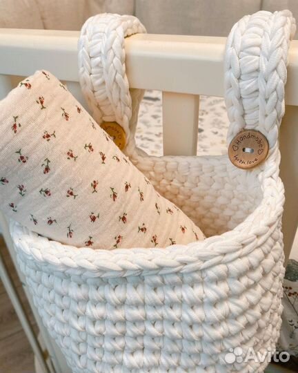Корзинка на кроватку