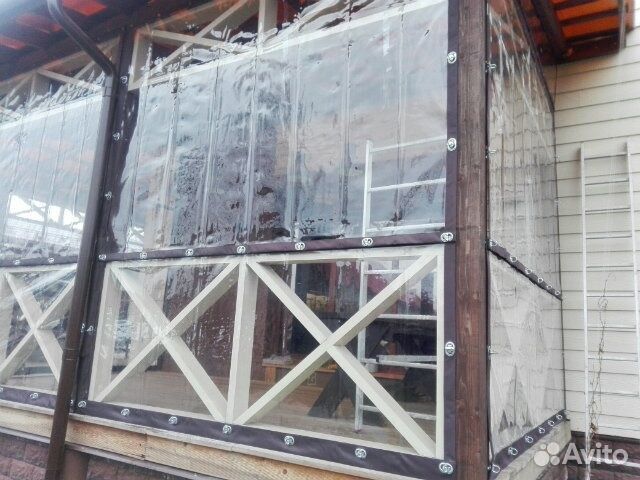 Мягкие окна на террасу