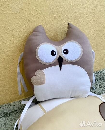 Бортики в детскую кроватку