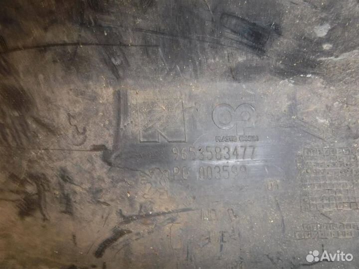 Накладка зеркала левого Peugeot 307 2001-2007