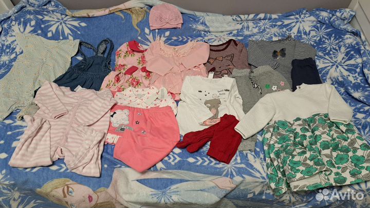 Вещи на девочку 80 размер пакетом