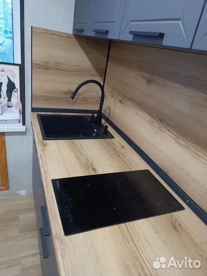 Прямая кухня с быстрой сборкой