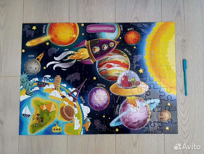 Пазл Dodo Космос 100 дет