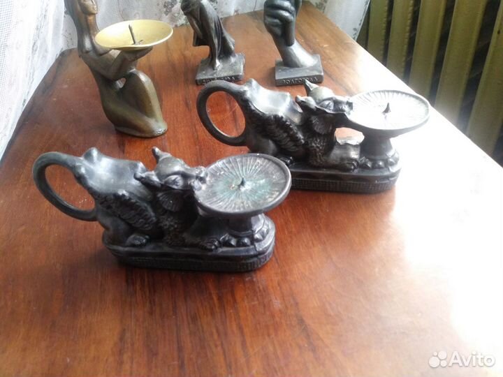 Статуэтки Волгоград подсвечники СССР