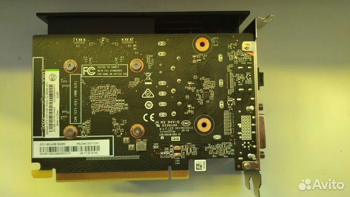 Видеокарта gtx 1650 4gb