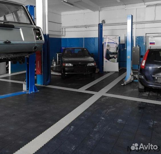 Плитка пвх для гаража