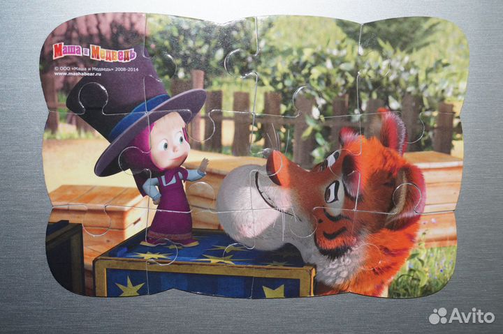 Пазлы Малышарики, Ну погоди, Маша и медведь и др