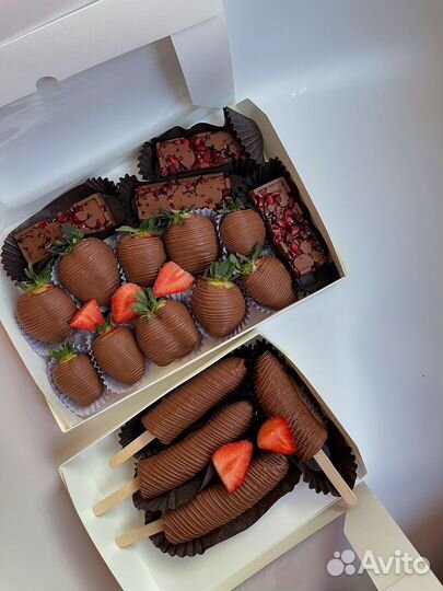 Клубника в шоколаде Callebaut