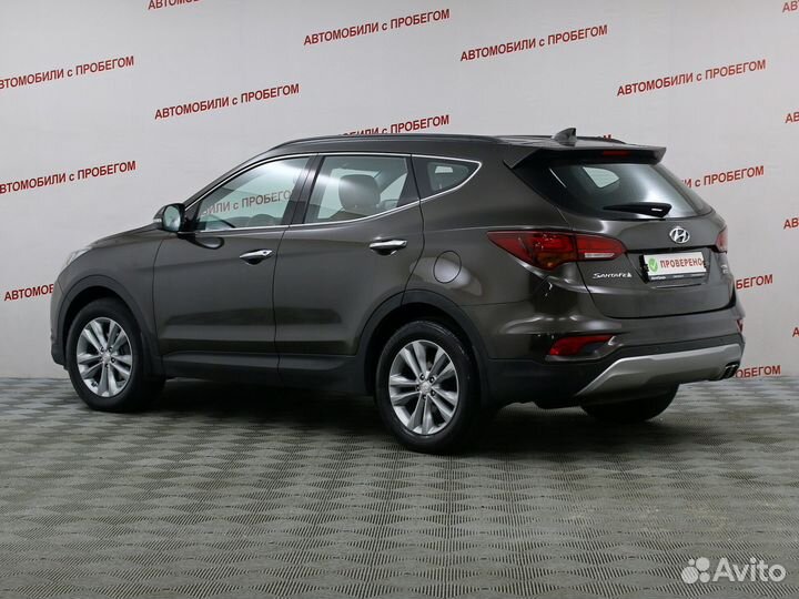 Hyundai Santa Fe 2.2 AT, 2017, 111 412 км