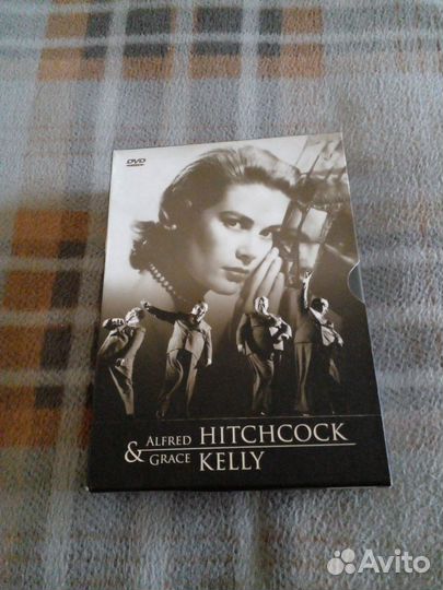 3 DVD. Alfred Hitchcock/Grace Kelly.Подарочный box