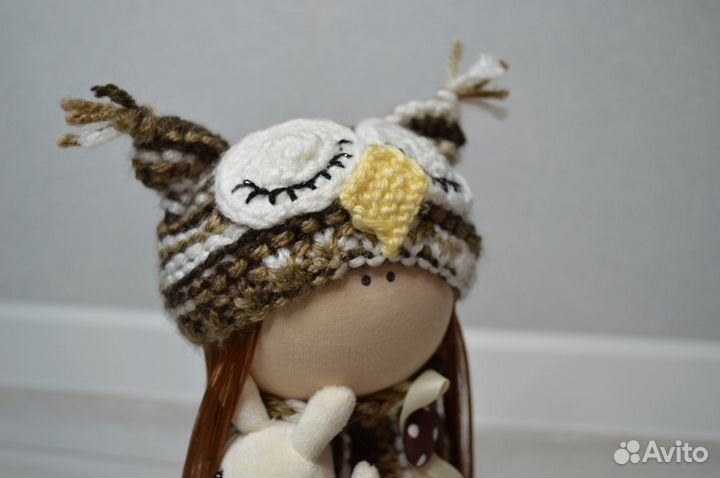 Интерьерная кукла тильда 