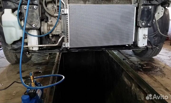 Замена радиатора Skoda Kodiaq 2021-н.в