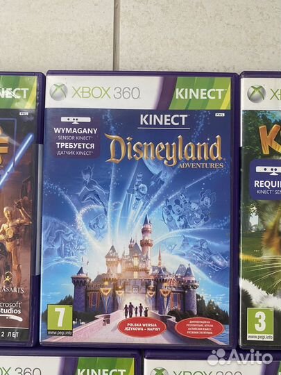 Игры на xbox 360 kinect б/у