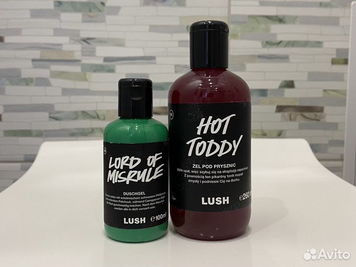 Гели для душа Lush новые