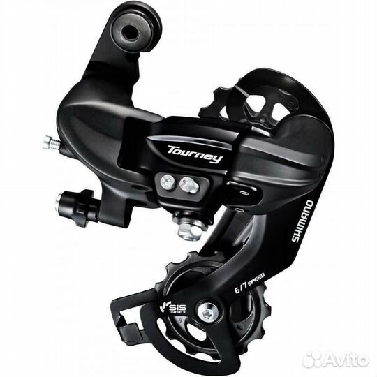 Переключатель задний Shimano TY-300-D 6/7-ск. резь