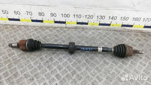 Привод передний правый opel corsa D (7BN22N101)