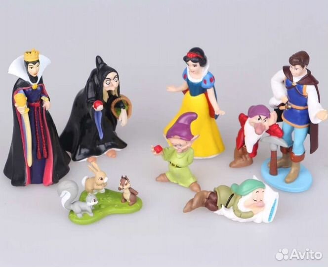 Белоснежка и 7 гномов, Коллекция игрушек