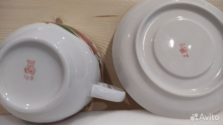 Винтажные чашки бокалы гиганты