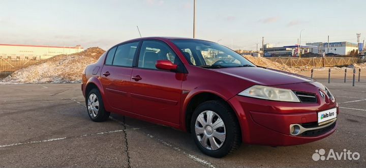 Renault Megane 1.6 AT, 2008, 159 000 км