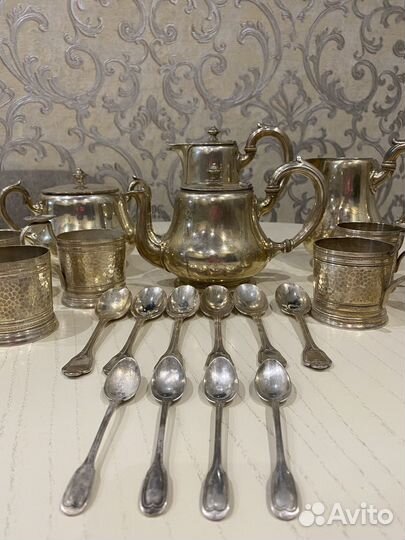 Антикварный Чайный набор Christofle