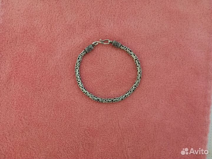 Серебряный браслет 925пробы 34г