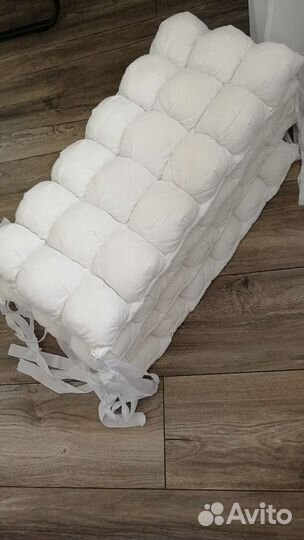 Бортики в кроватку бонбон