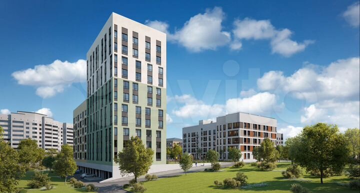 2-к. квартира, 62,5 м², 3/12 эт.